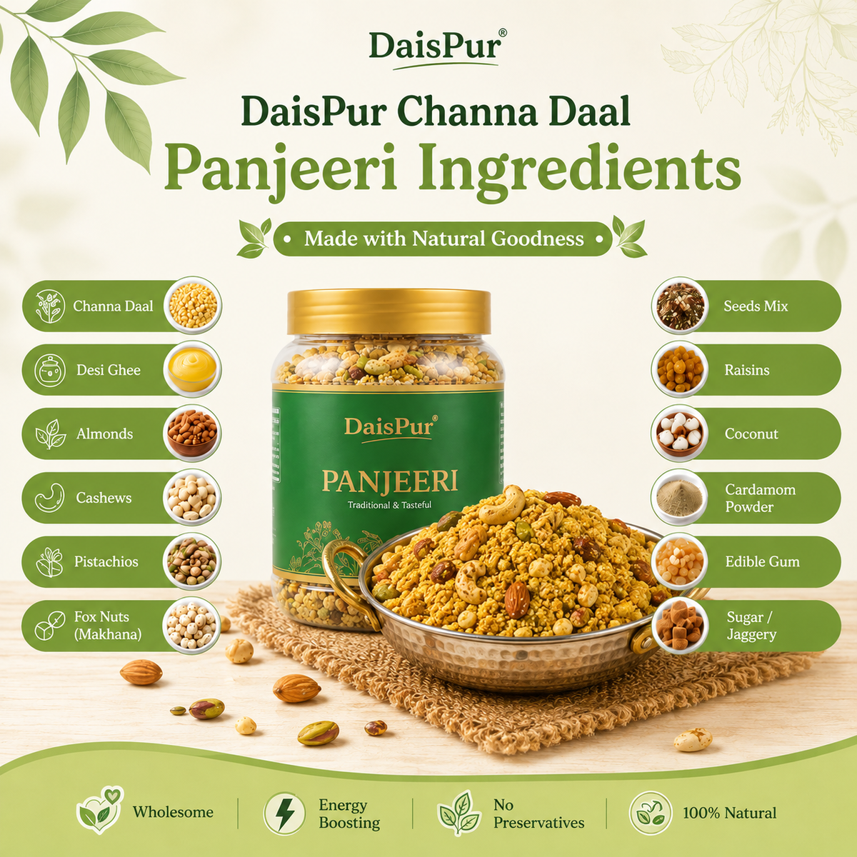 Channa Daal Panjeeri